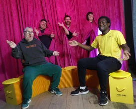 10 Our Place 2024 Pictured Seated Tony Davis Daniel Obina Moses Behind Patrick Fitzgerald Alan James Burns Sinead Mc Cann Photo by Julien Behal