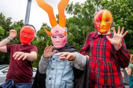 Carnival 2022 scary kids