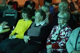 TLASOI Orlaith and audience Brian Cregan