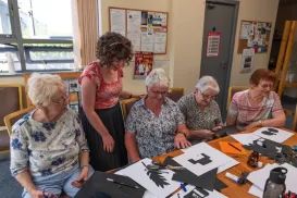 TLASOI Orlaith at workshop Brian Cregan