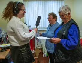 TLASOI Janice smiles photo Brian Cregan